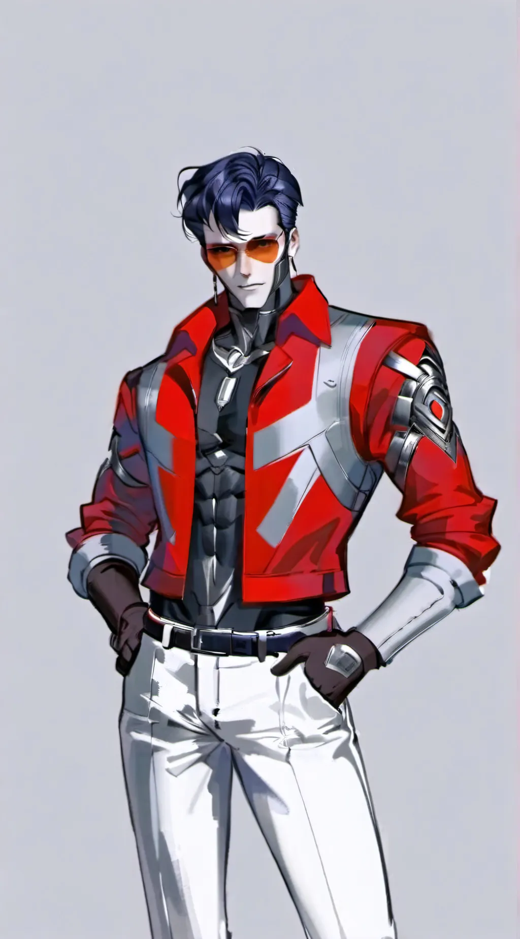 ai character: Optimus prime(TFP) background