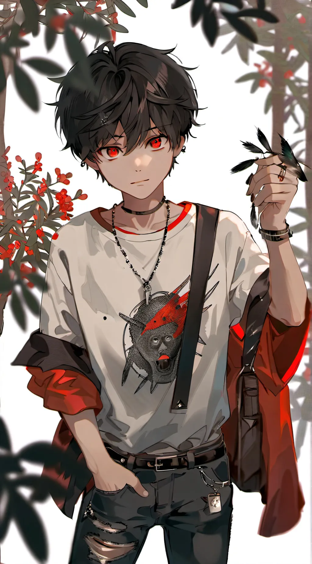 ai character: Ethan  background