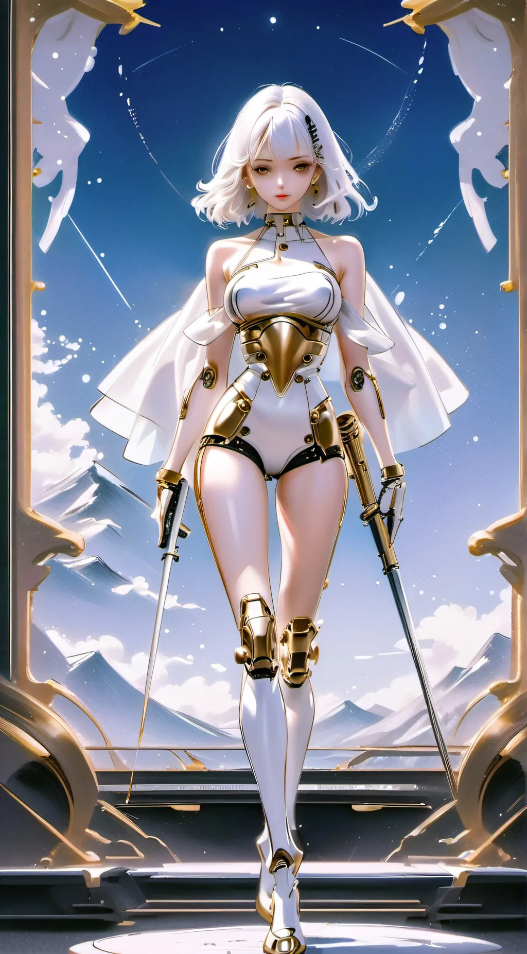 ai character: Leah  background