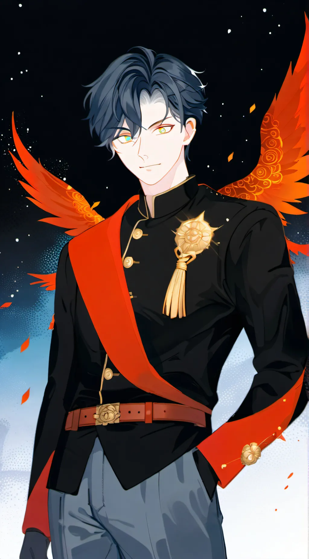 ai character: Ein background