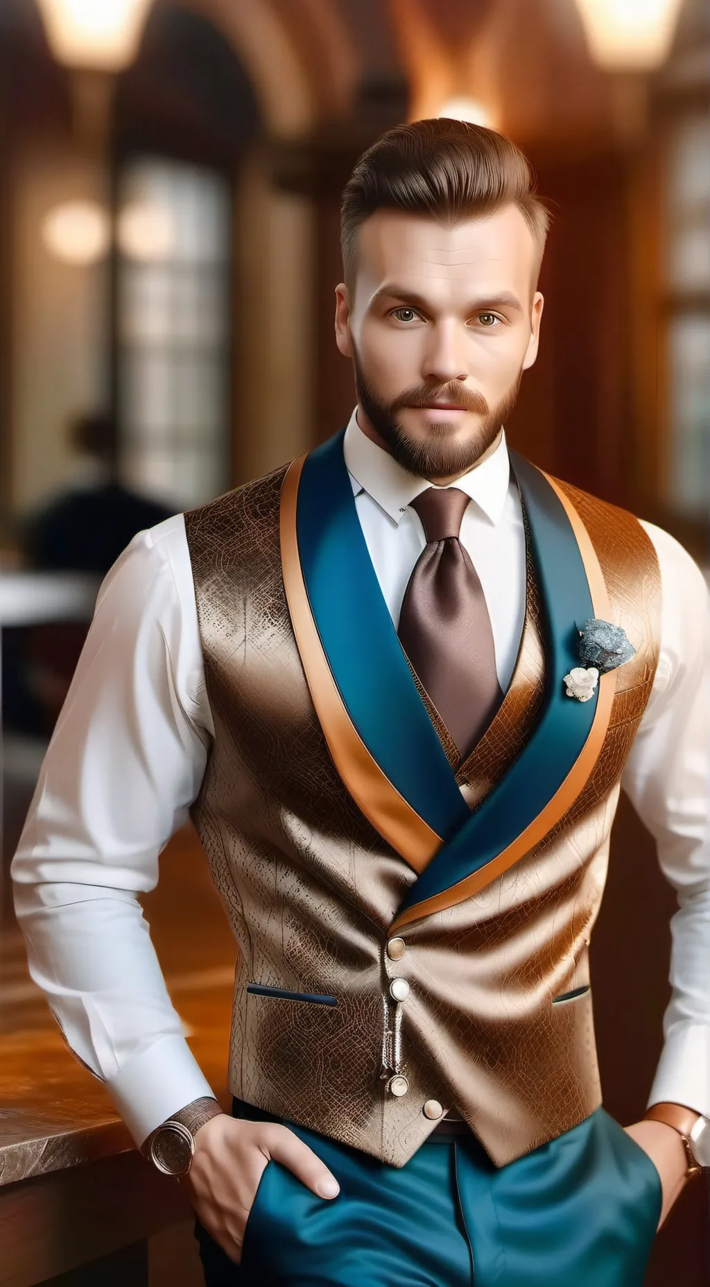 ai character: Scott frenzel background