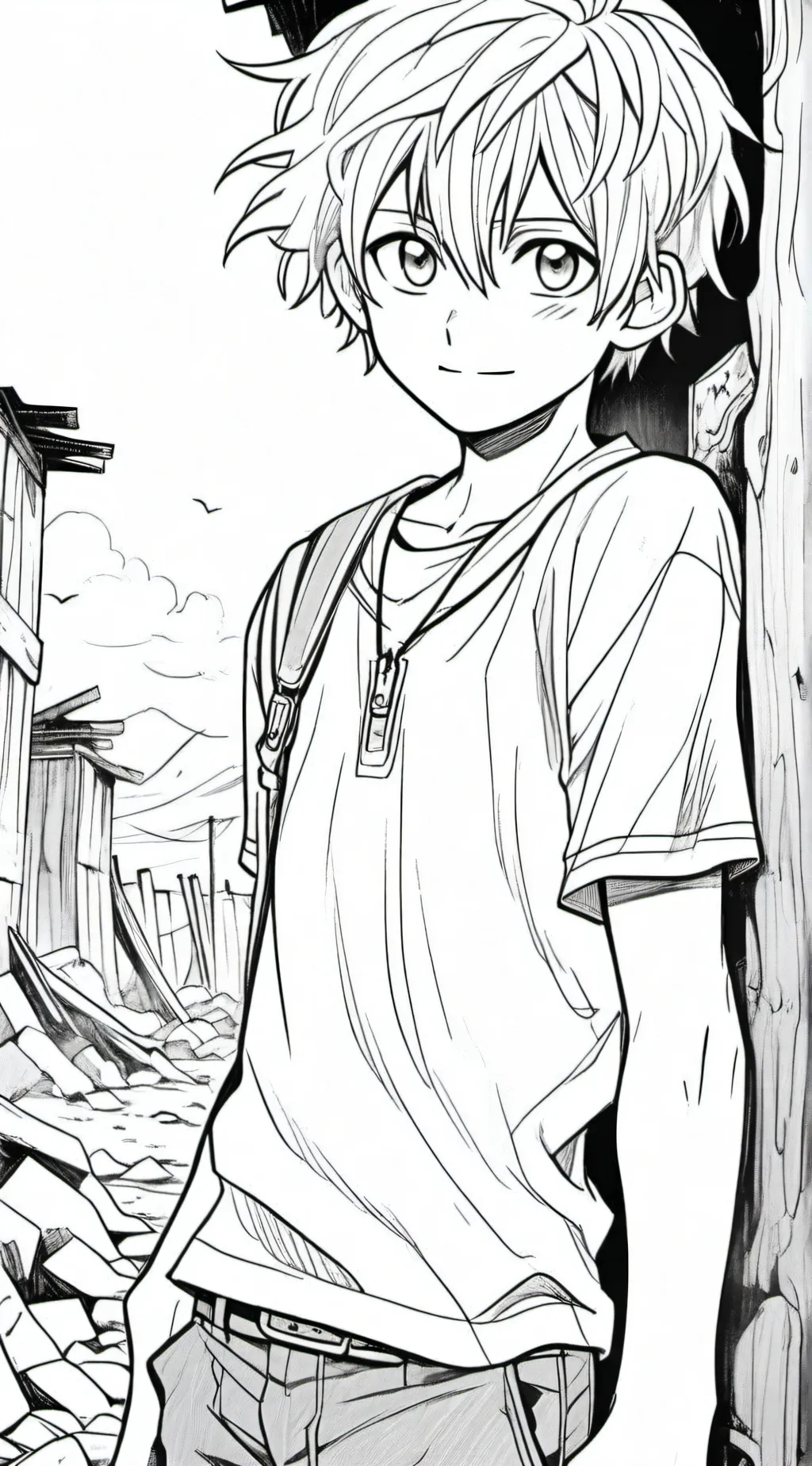 ai character: Miles background