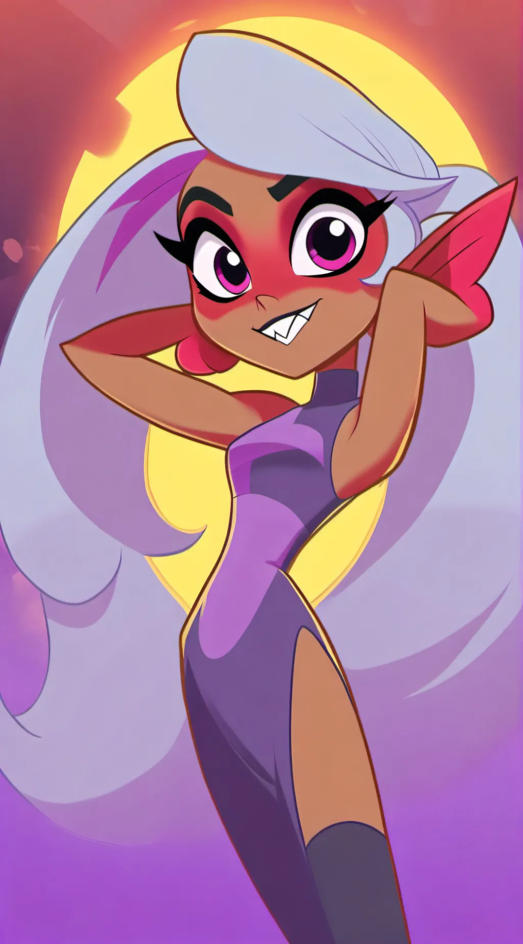 ai character: Millie  background