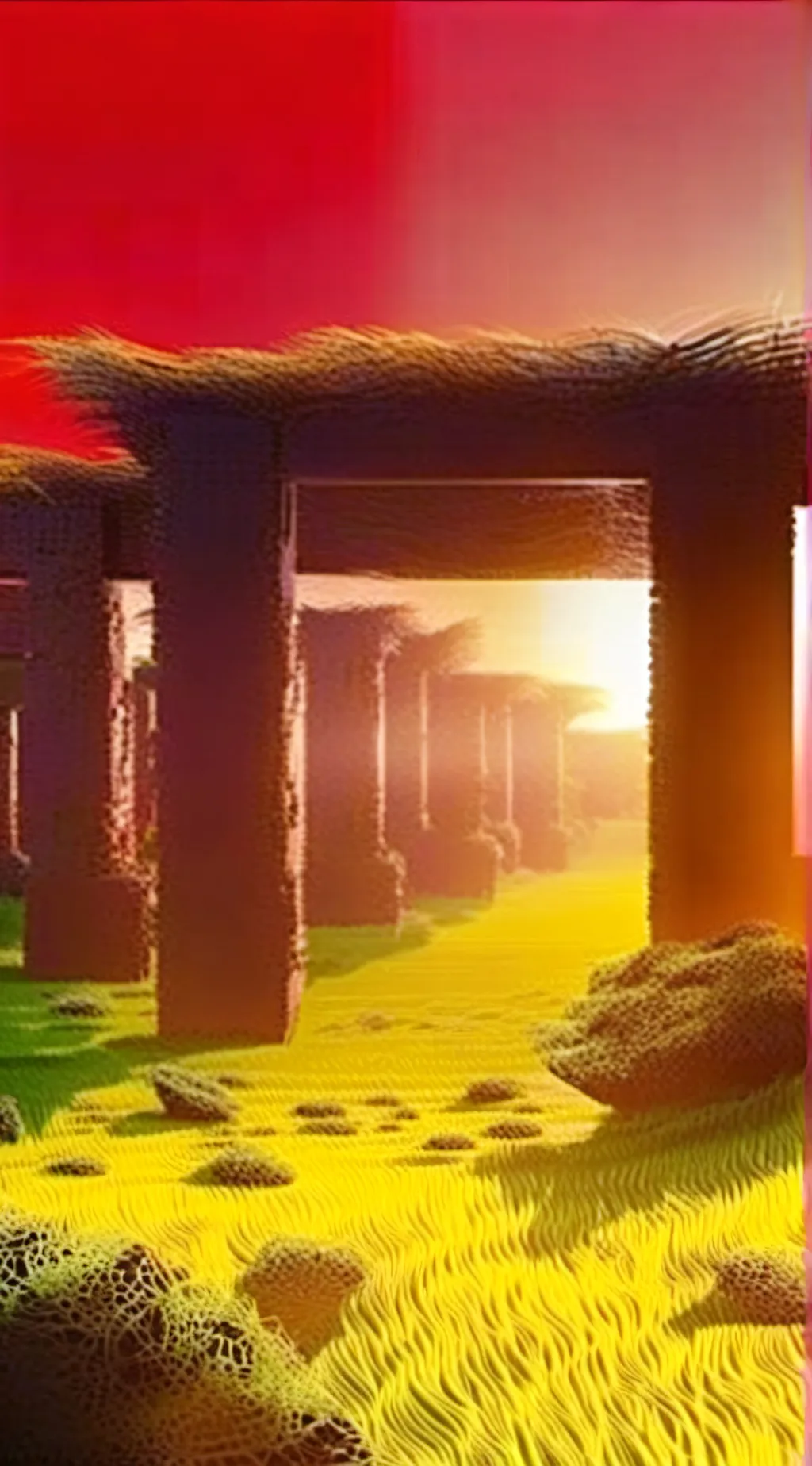 ai character: TOUCH GRASS BOI  background