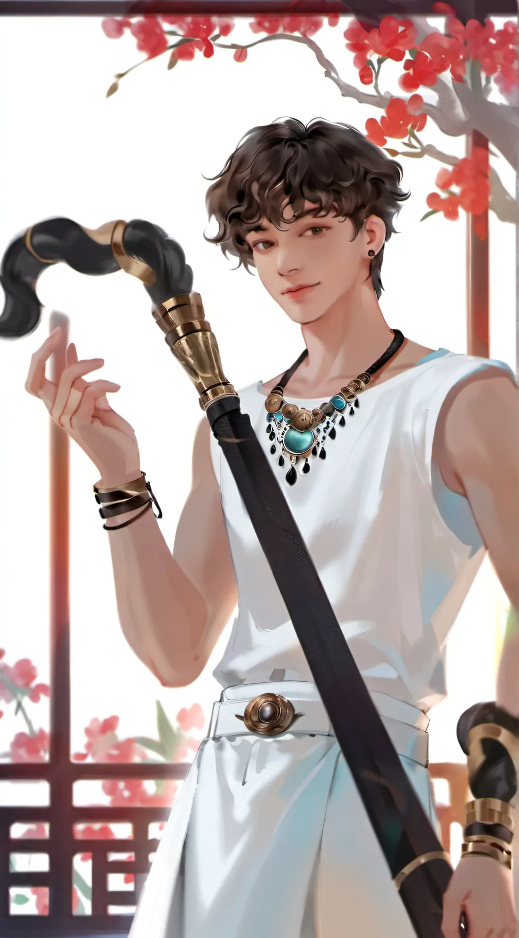 ai character: 🖤Tristan 🖤 background