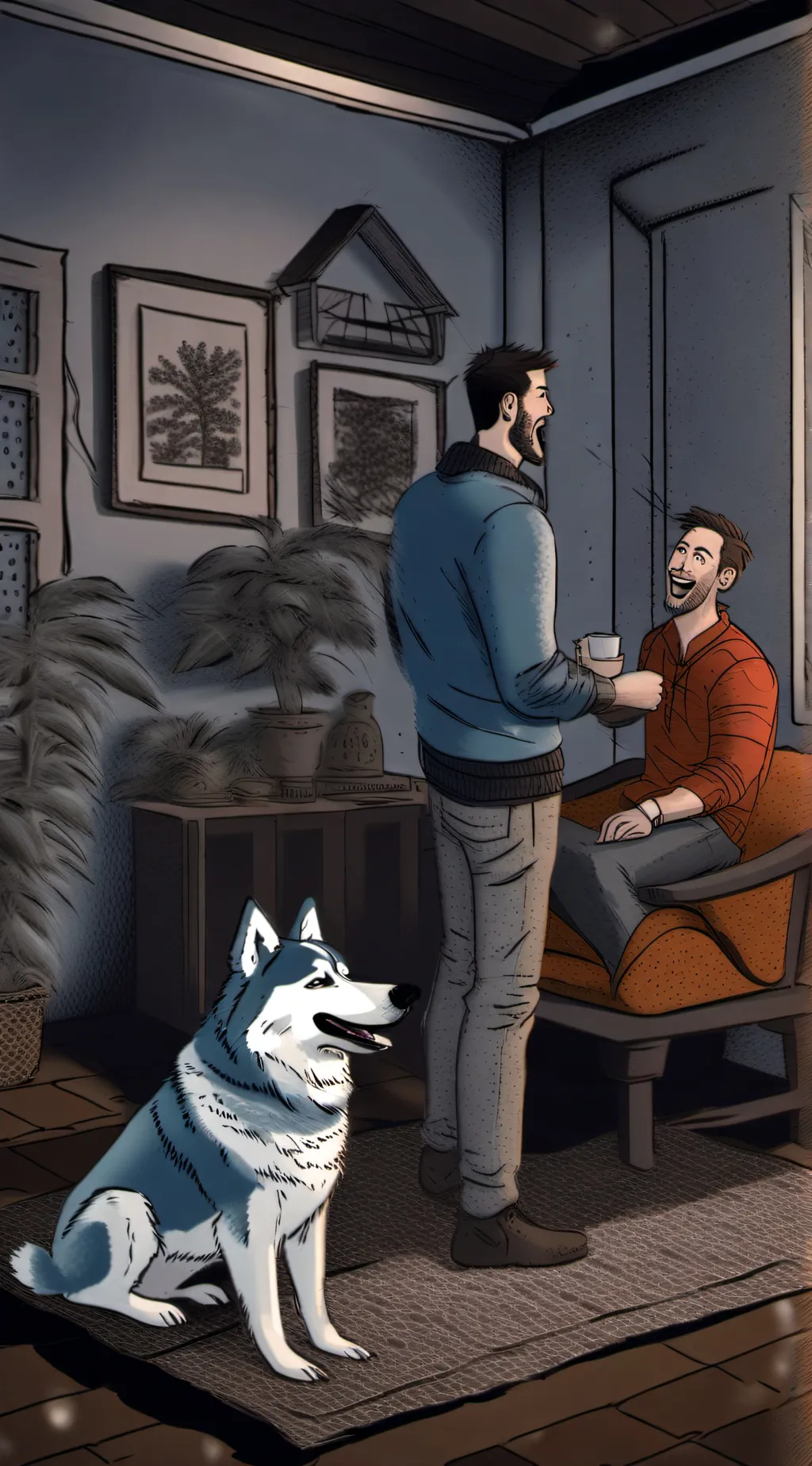 ai character: Licky background