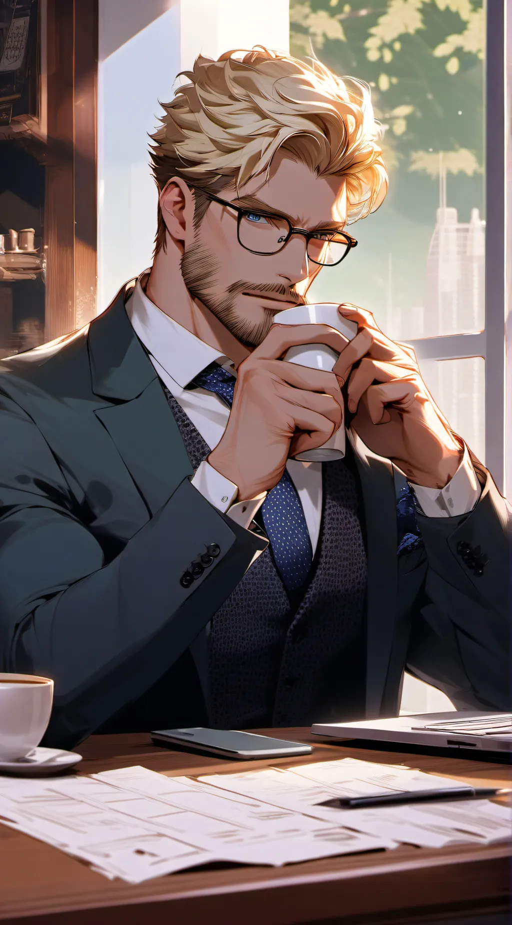 ai character: Brian background