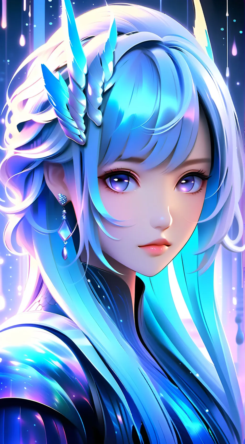 ai character: Natalie  background