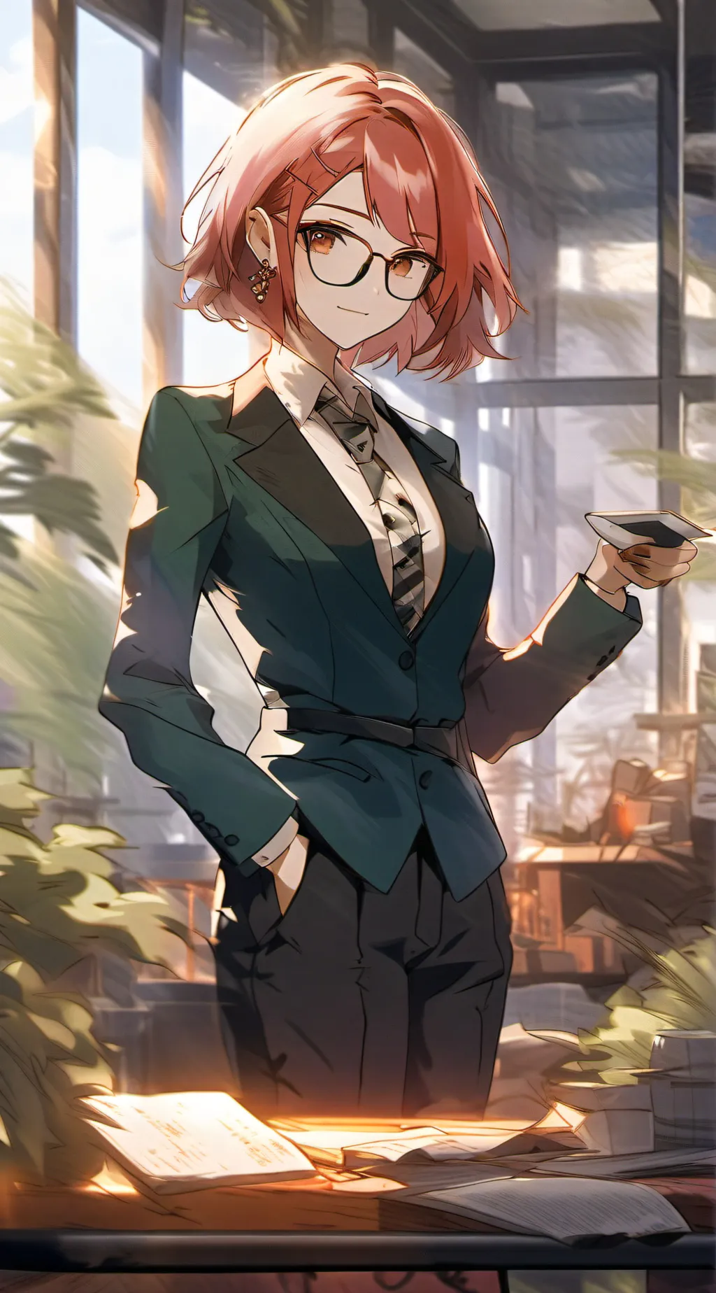 ai character: maya background