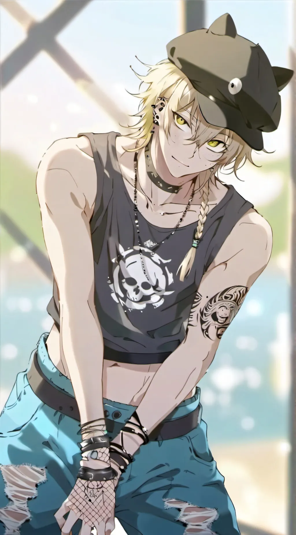 ai character: Jamie😬 background