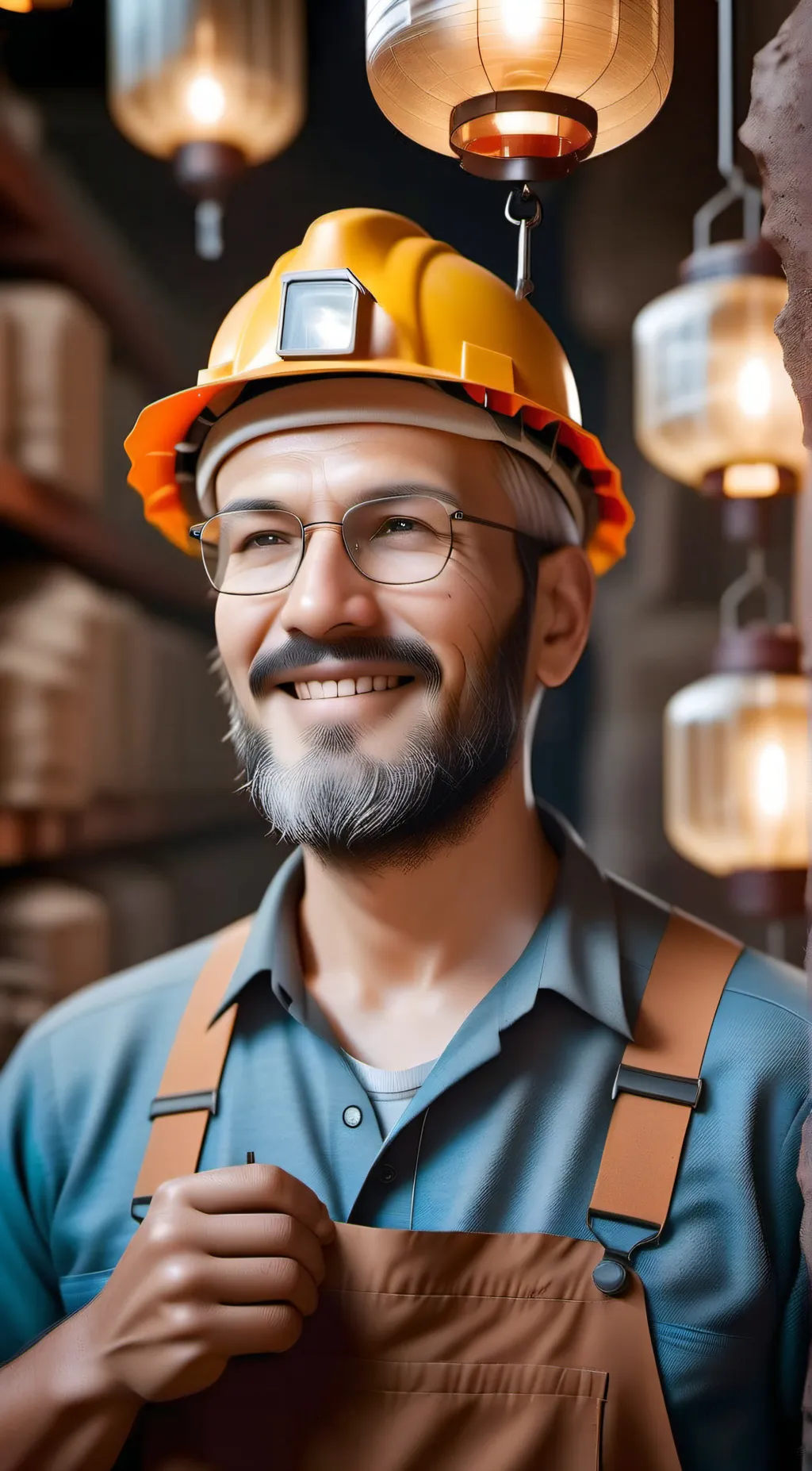 ai character: Miner background