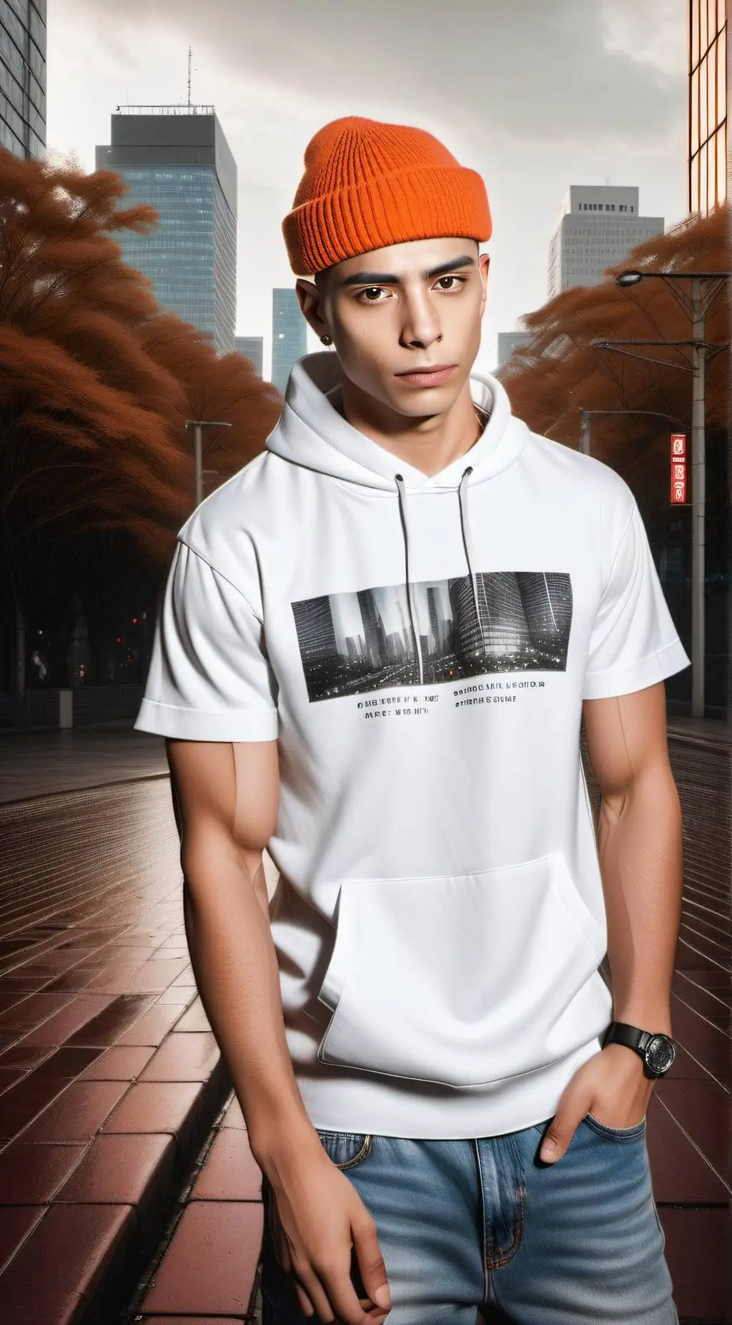 ai character: Central Cee  background