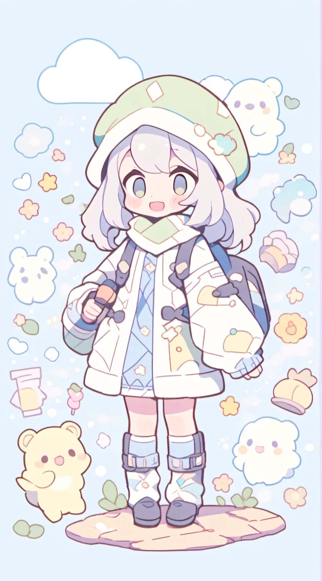 ai character: something else yt background