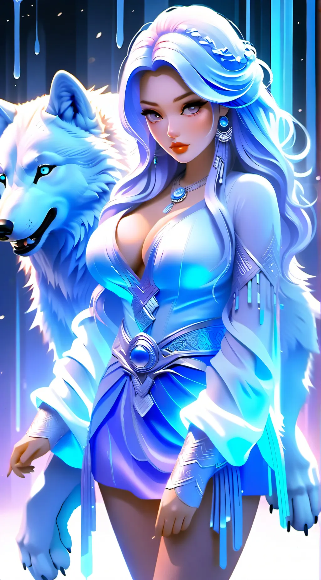 ai character: page background