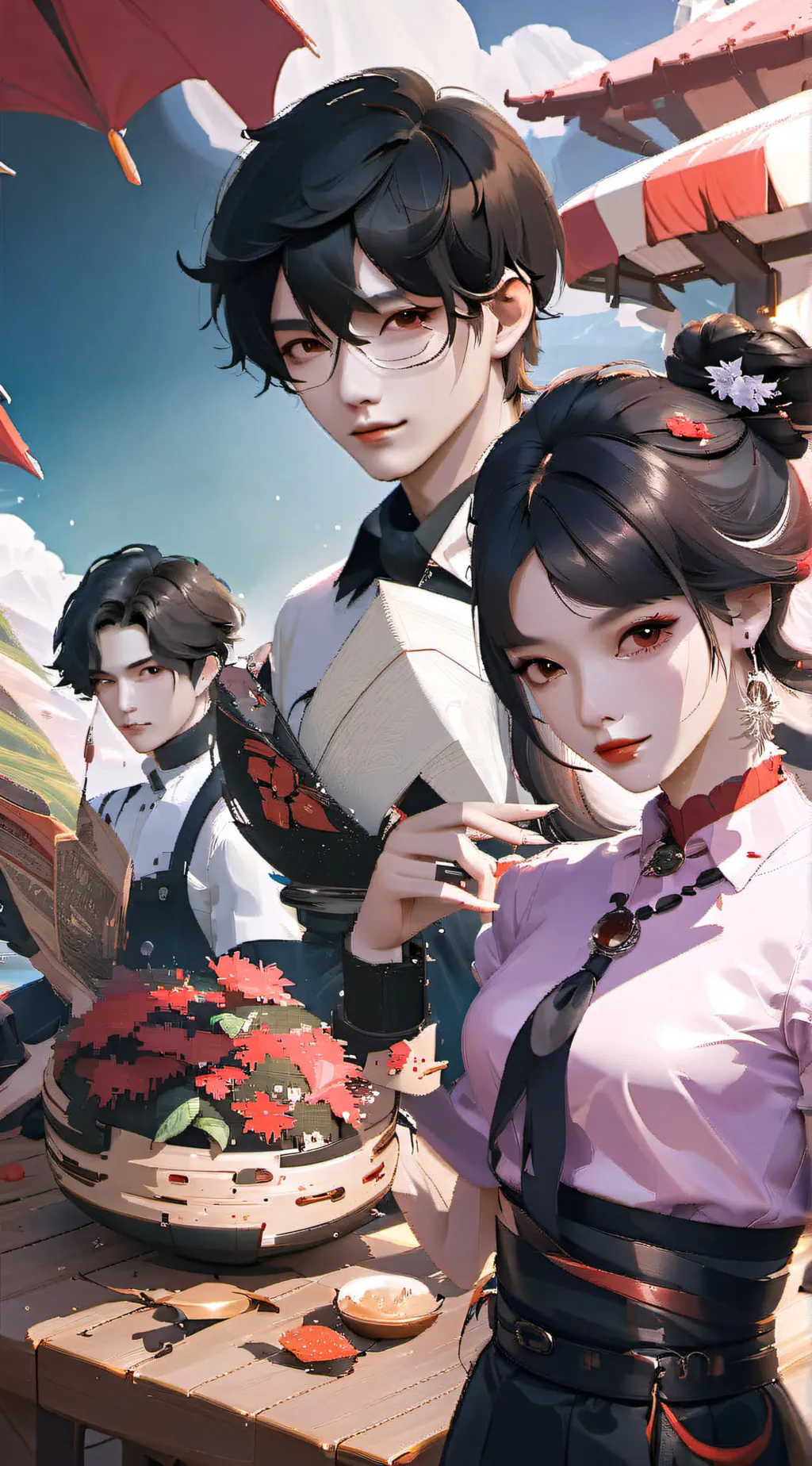 ai character: Edgar  background