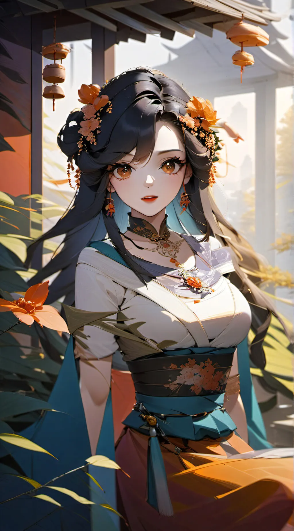 ai character: elara  background