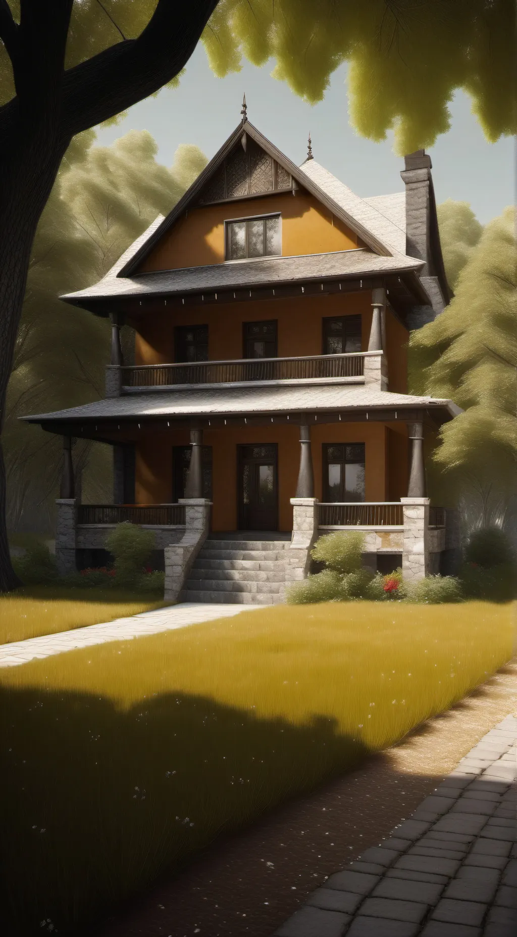 ai character: Gangle background