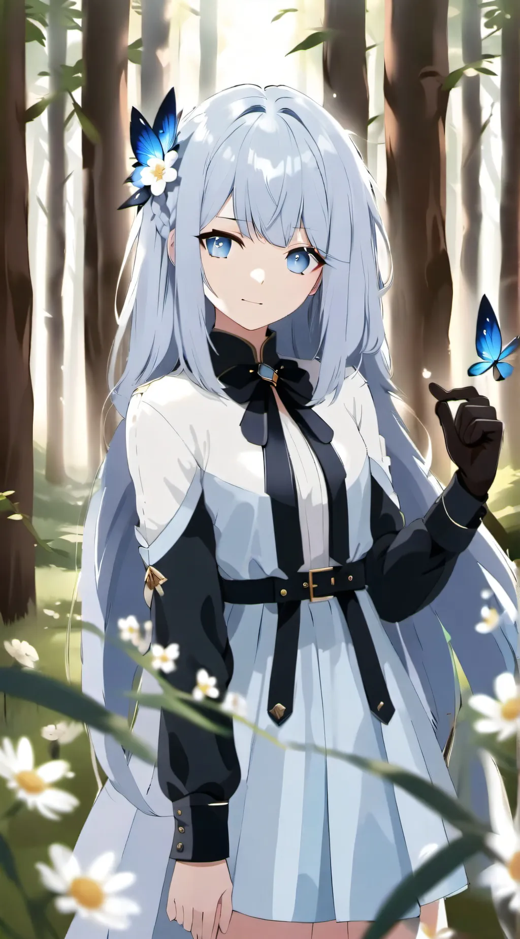ai character: Luna background