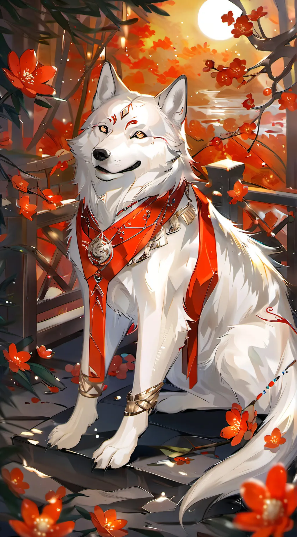 ai character: ○☆dogday☆○ background