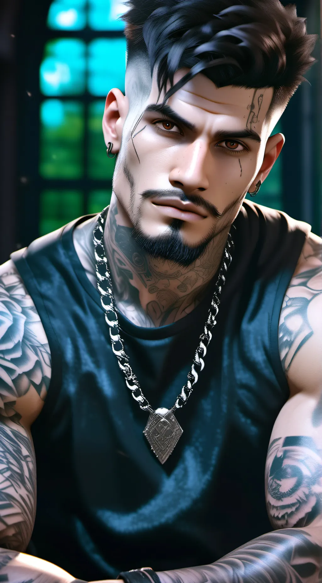 ai character: Dallas Claire background