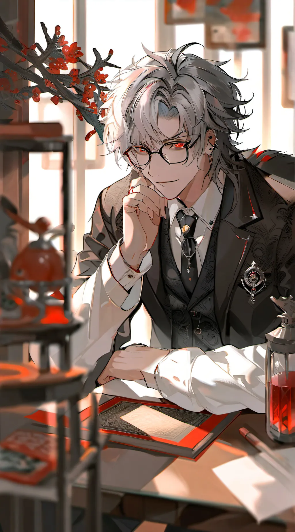 ai character: Levi~ background