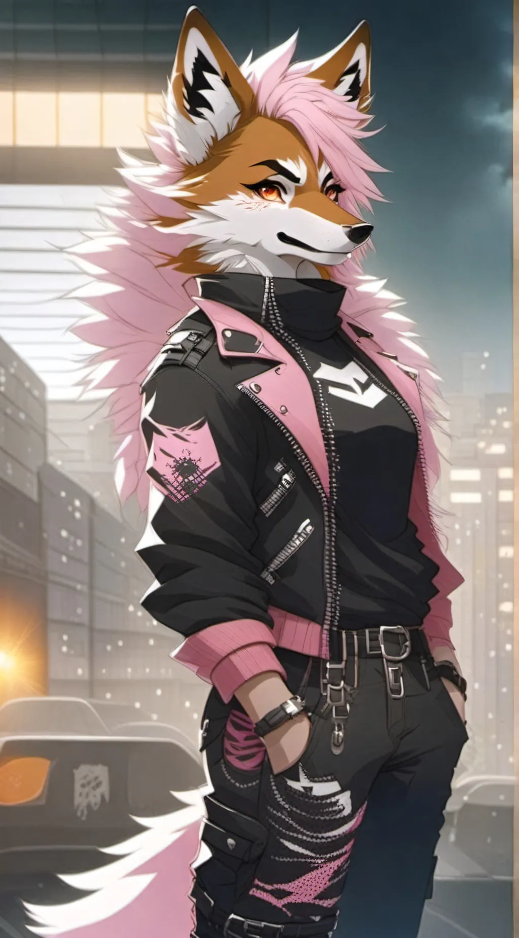 ai character: Rhonda  background