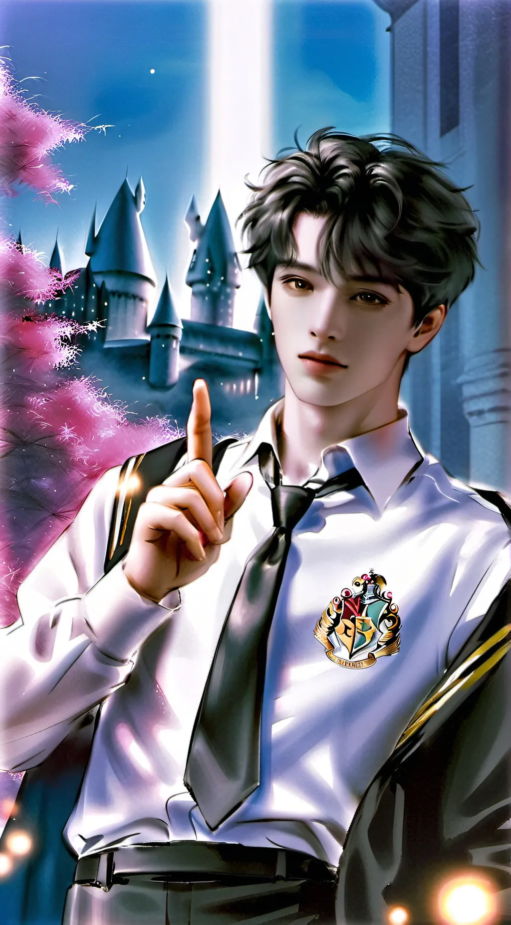 ai character: tom riddle  background