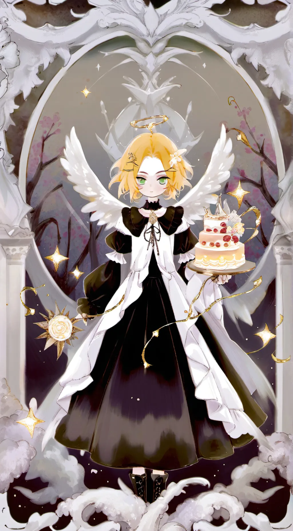 ai character: ally background