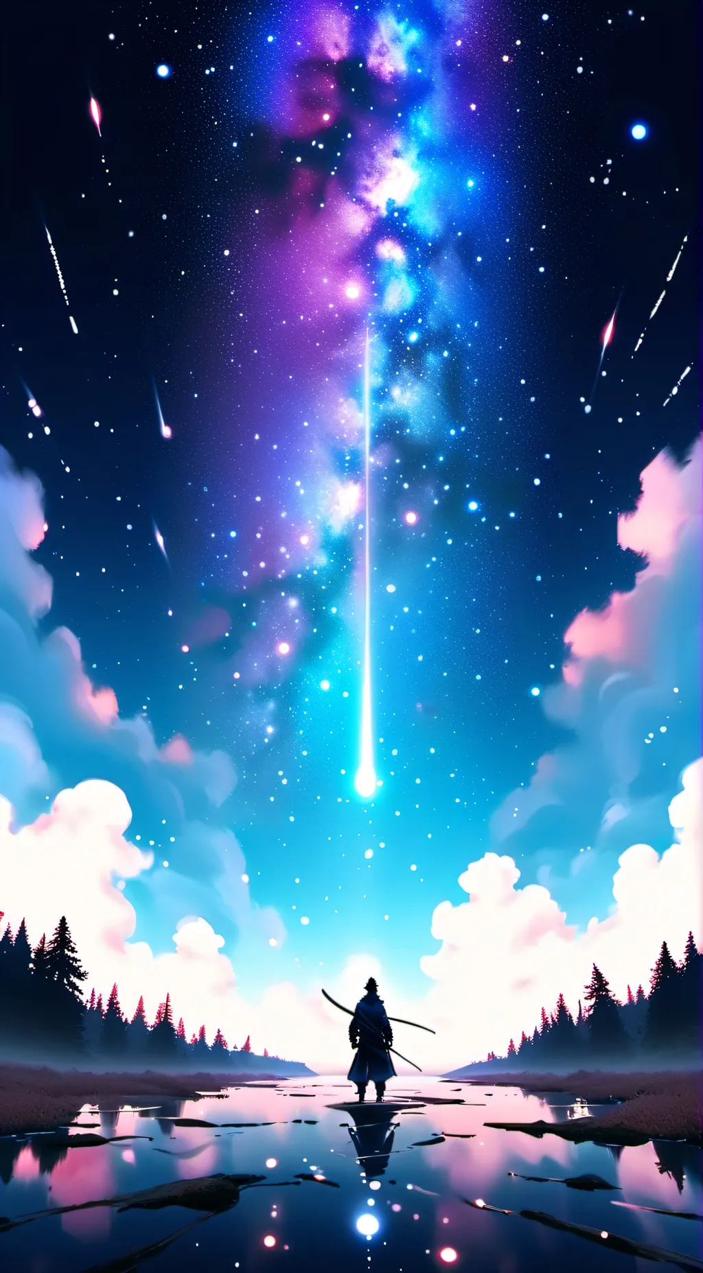 ai character: Ink sans background