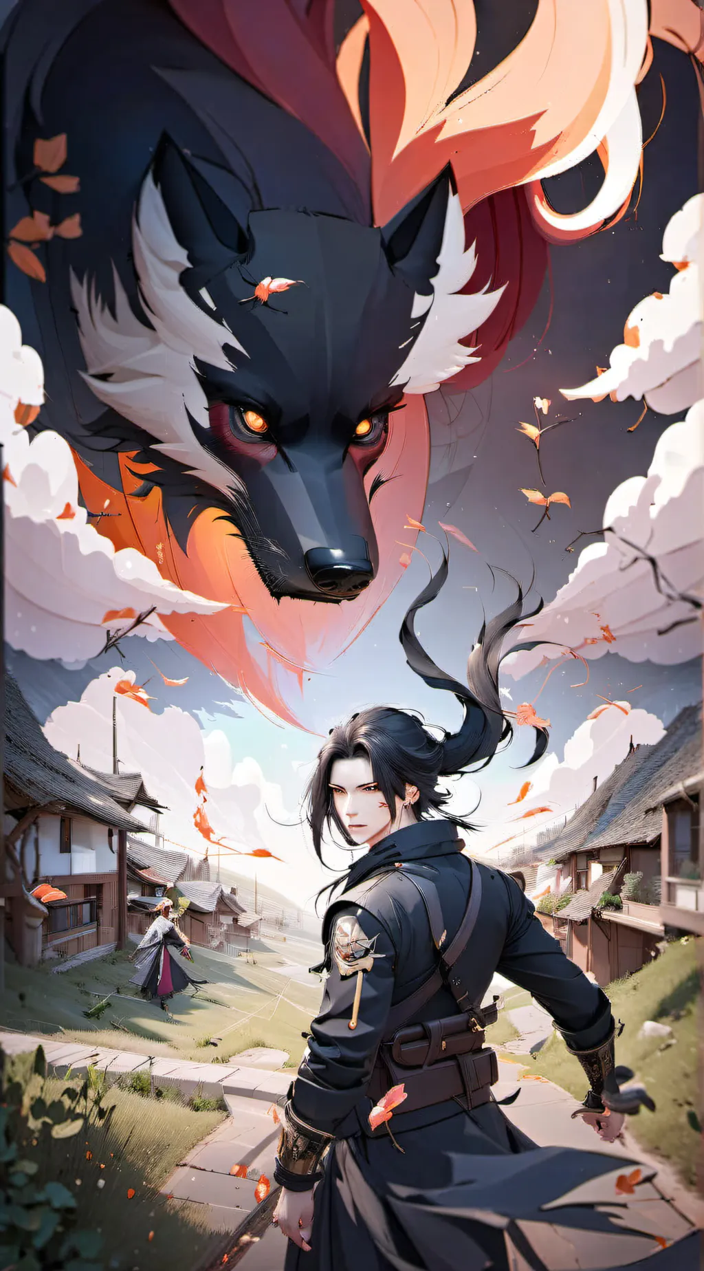 ai character: Skz❤️ background