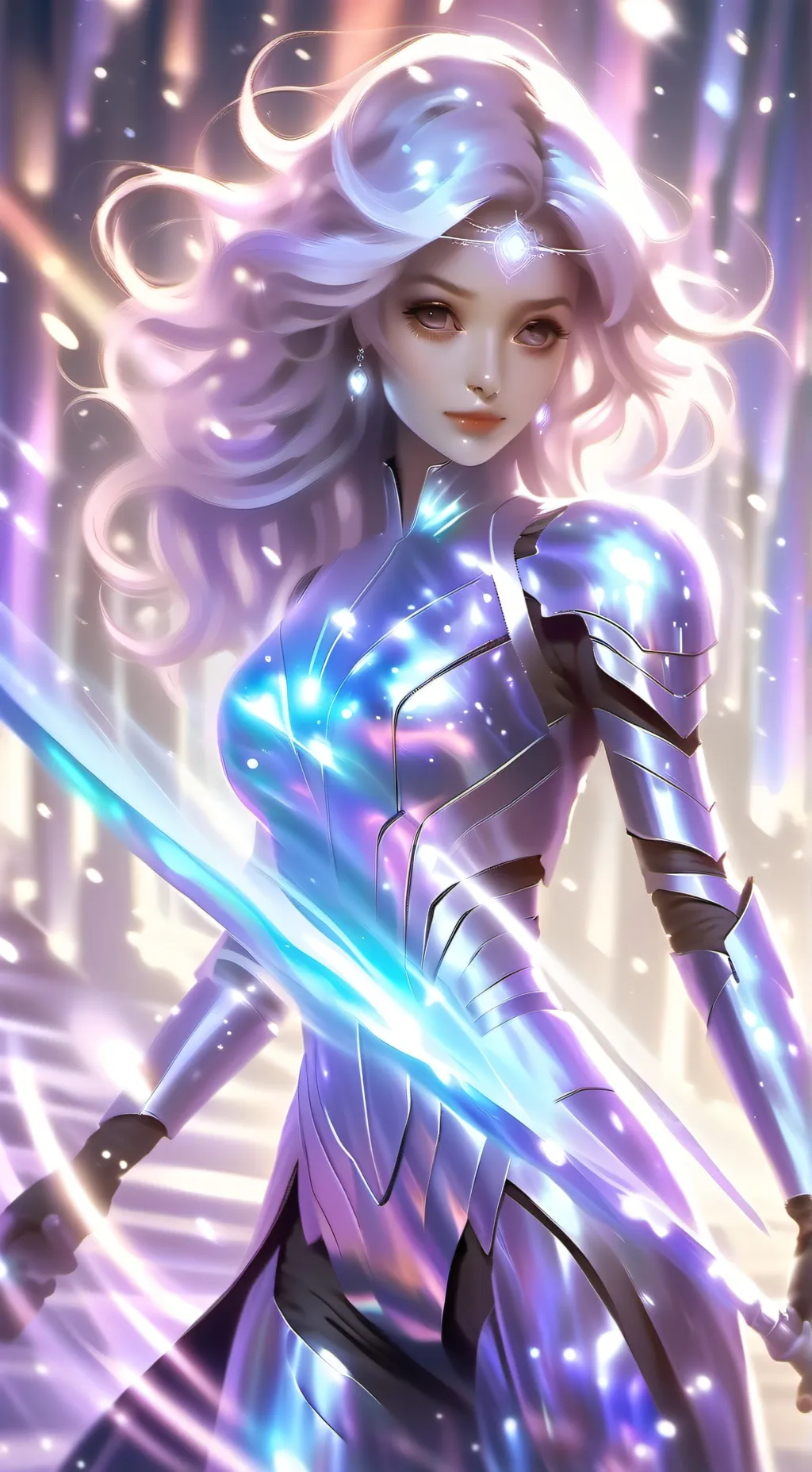 ai character: Tiffany background