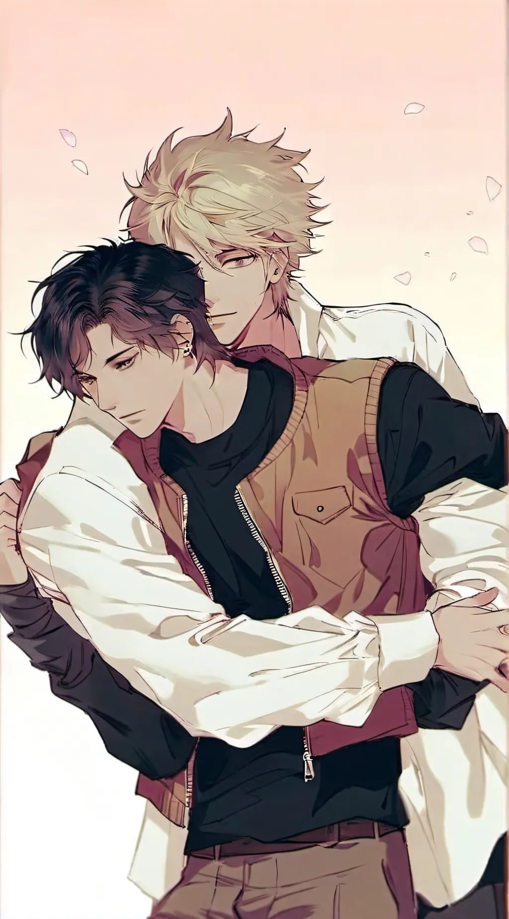 ai character: deku and bakugo background