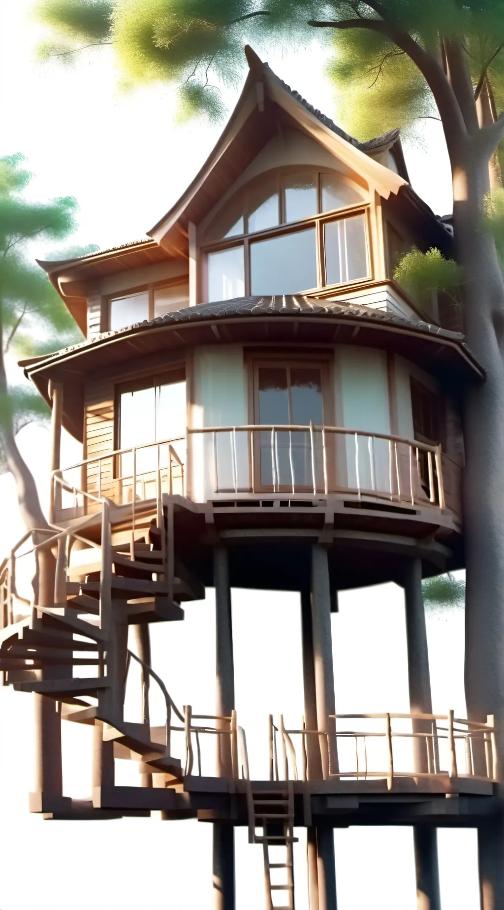 ai character: mark's treehouse background