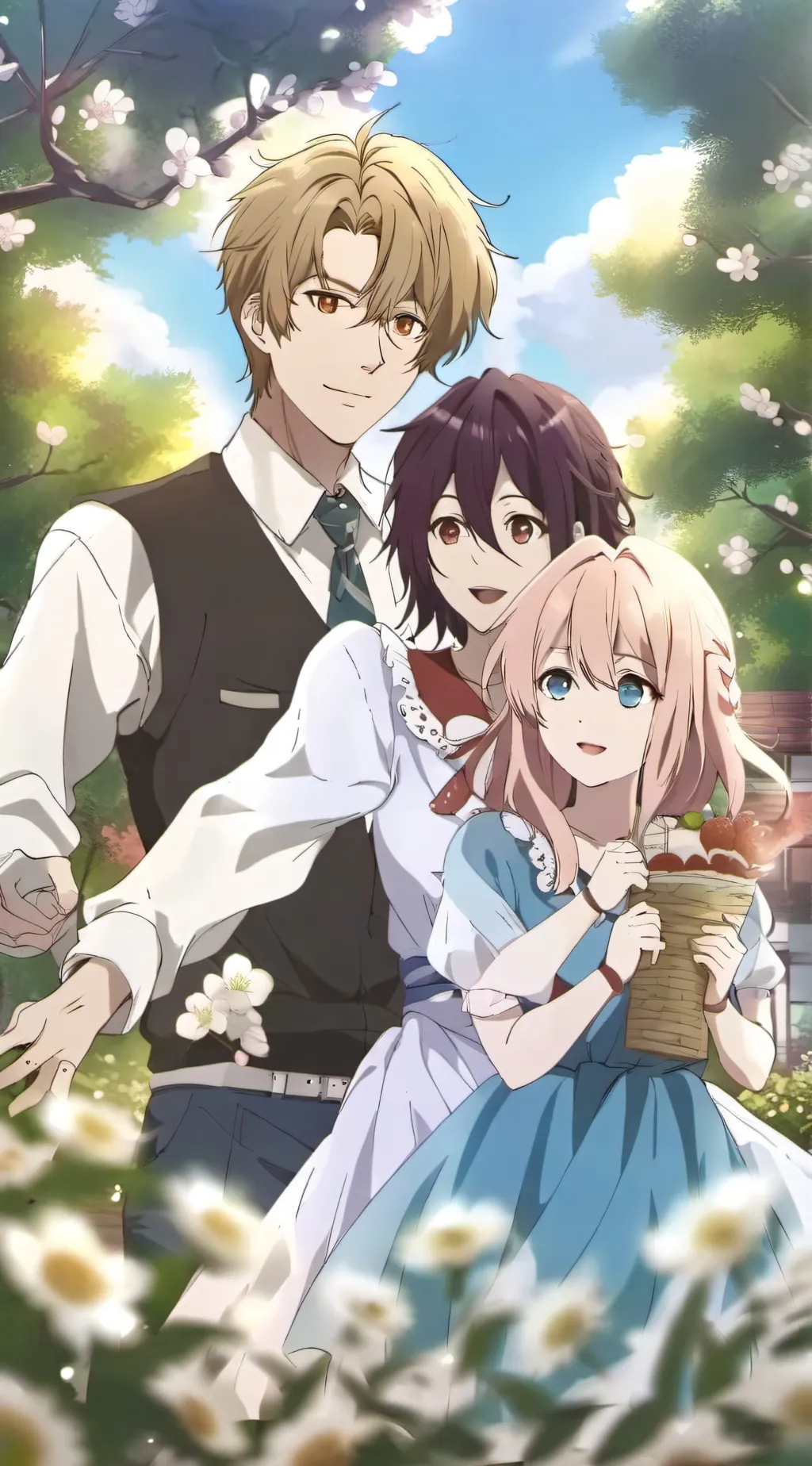 ai character: Mha Concert background