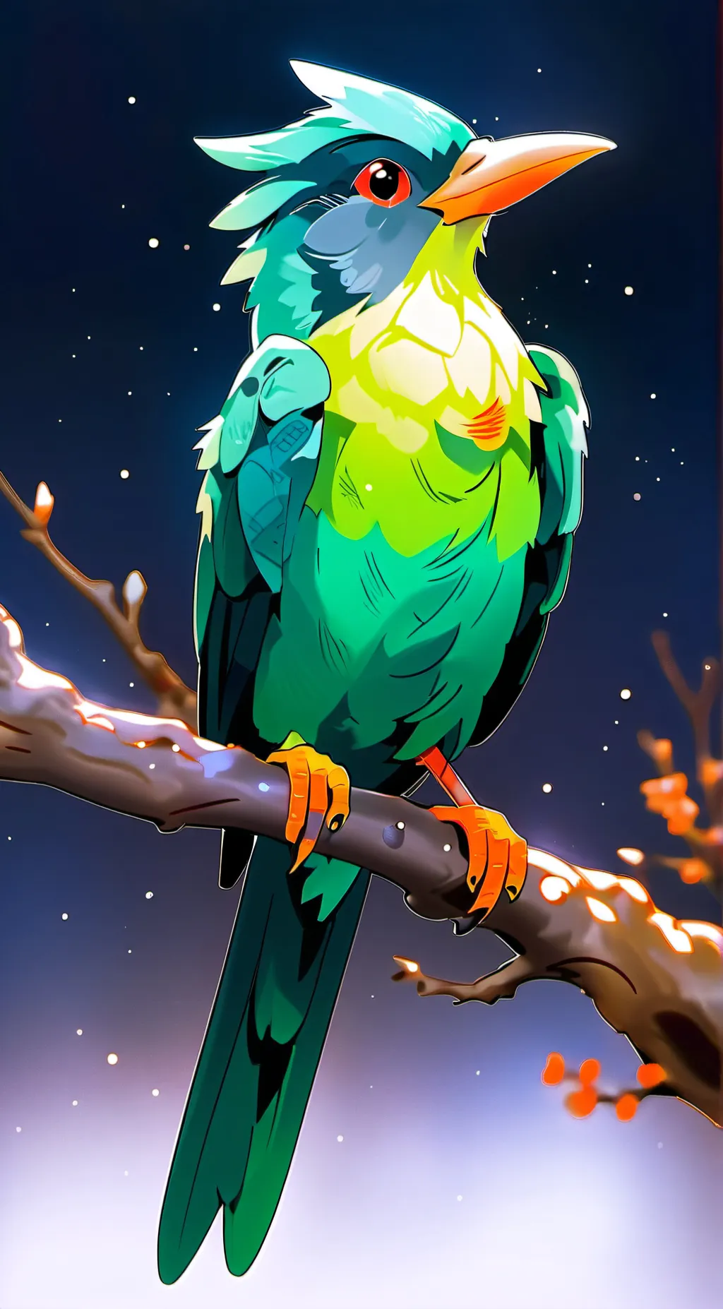 ai character: Duolingo  background