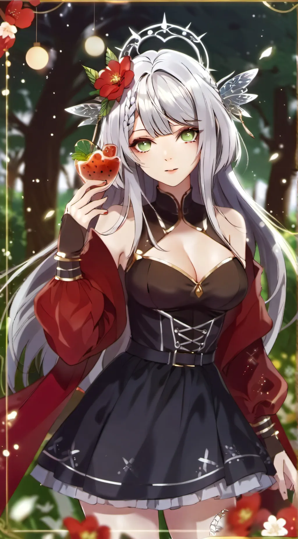 ai character: evelyn background