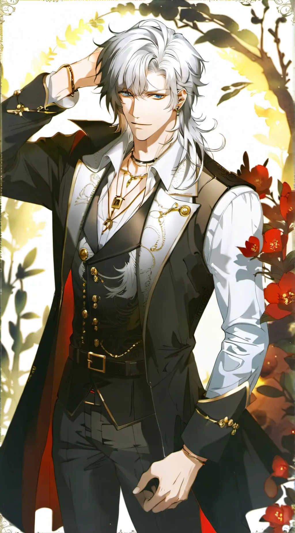 ai character: Demon Guardian  background