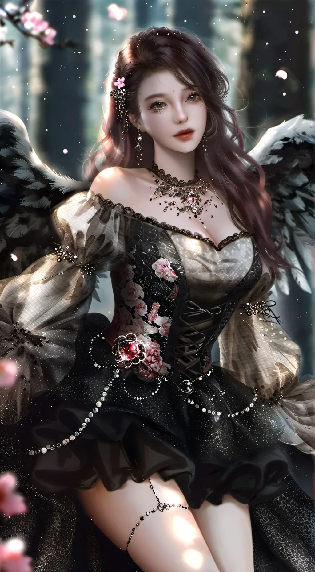 ai character: Leah tomaz background