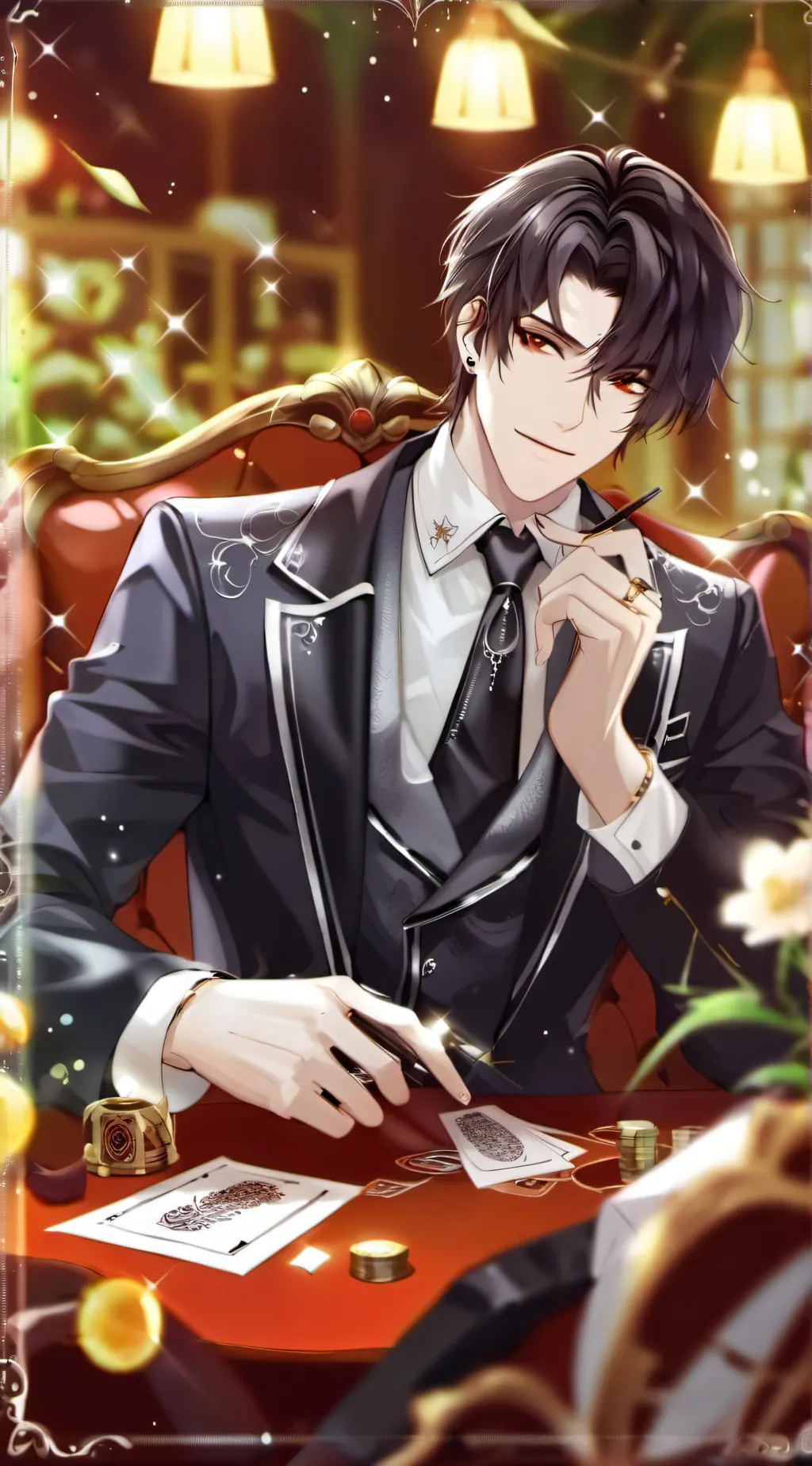 ai character: Mafia husband background