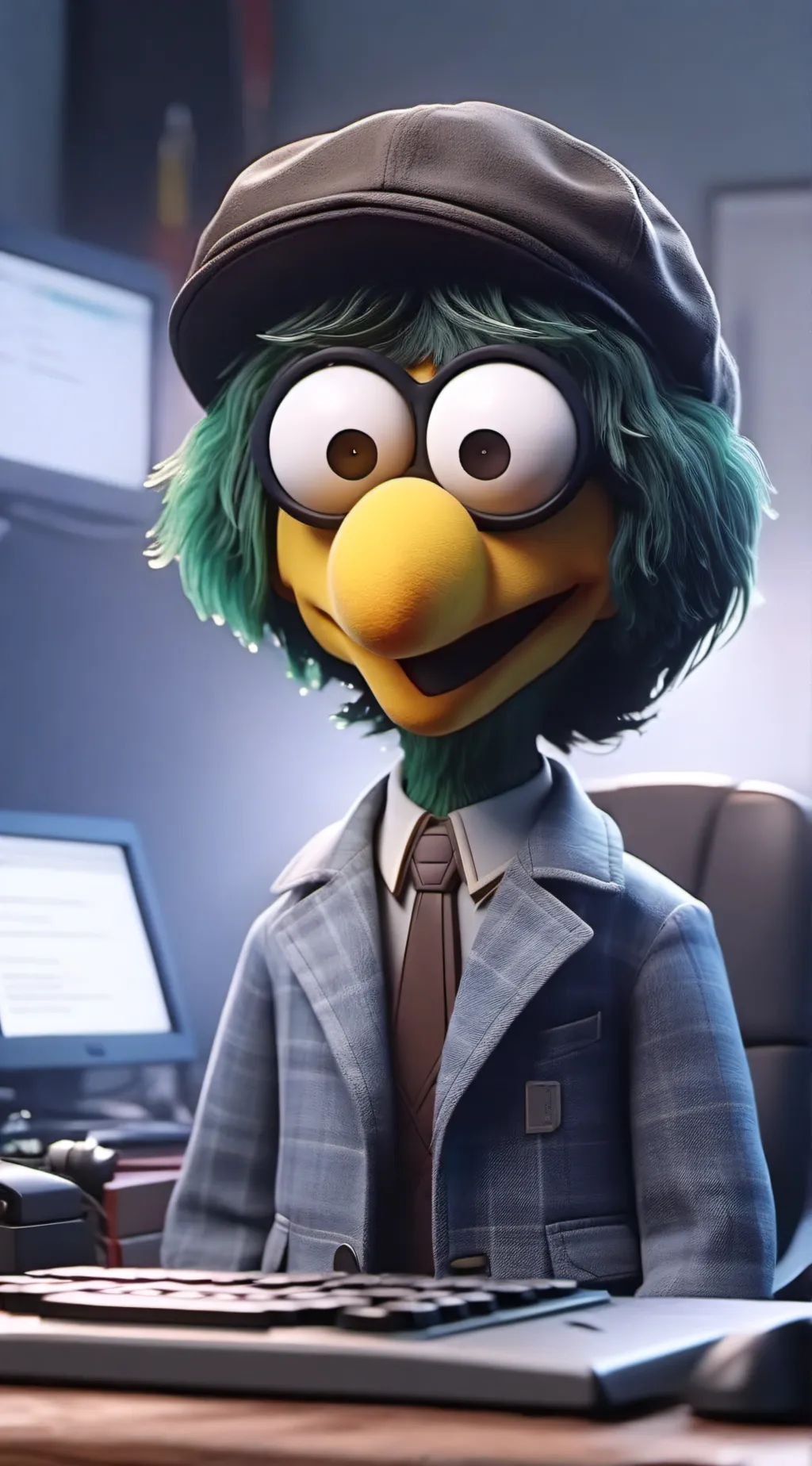 ai character: Daf content background