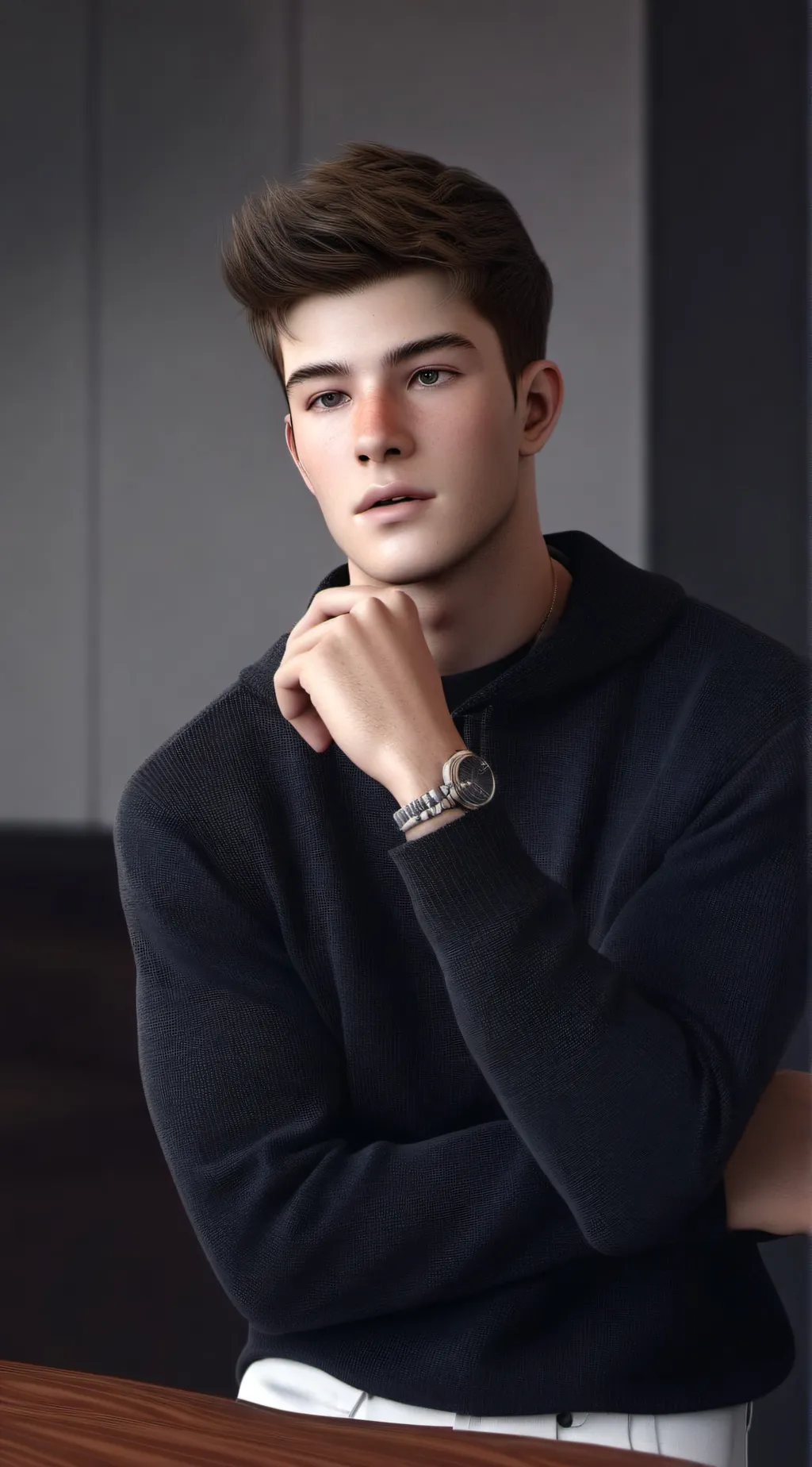 ai character: Bitner background