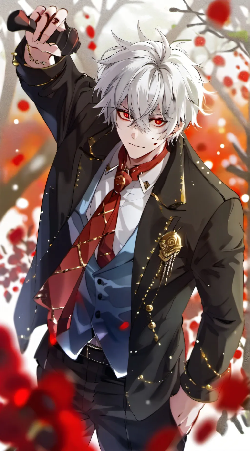 ai character: blood lol background