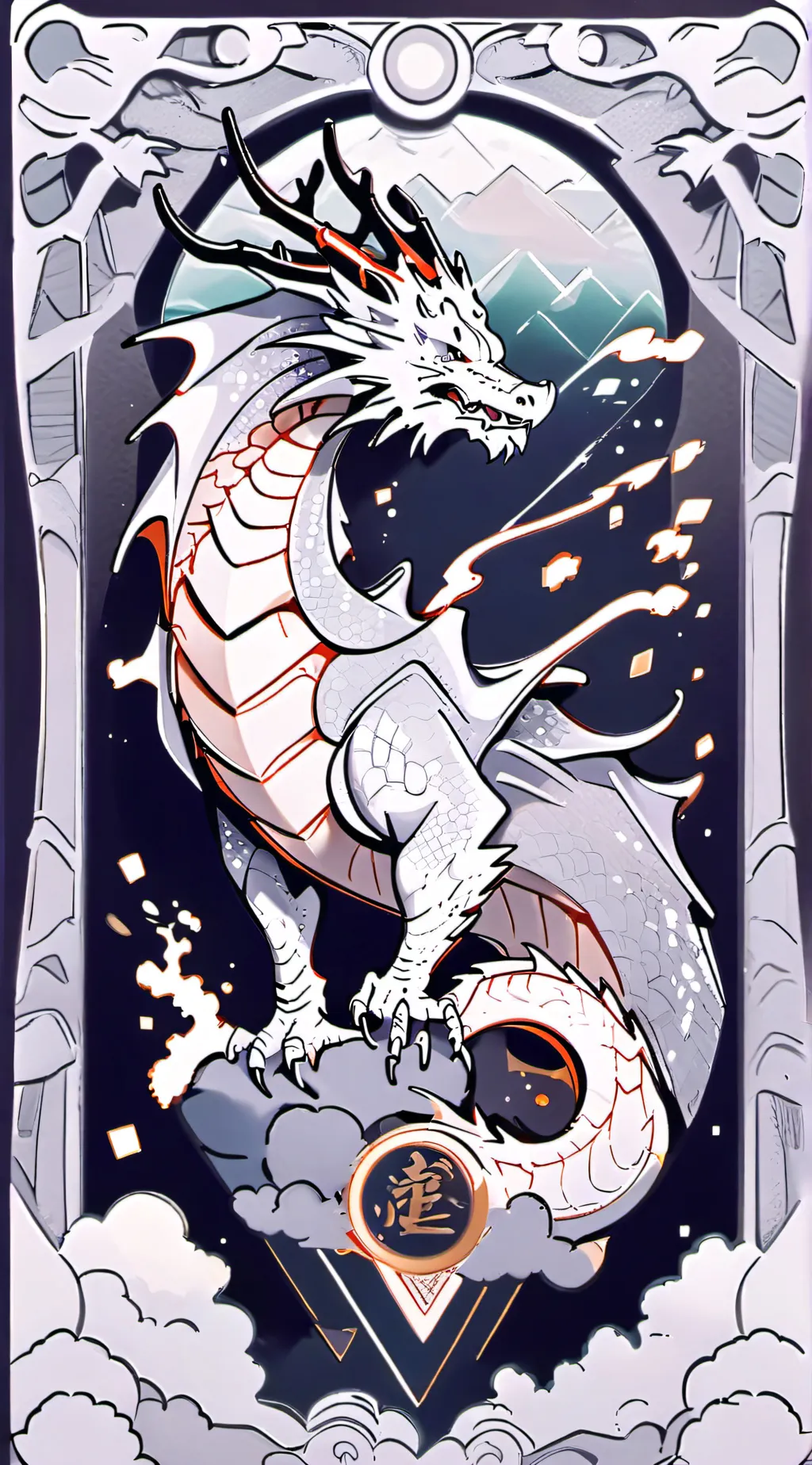 ai character: Luna background