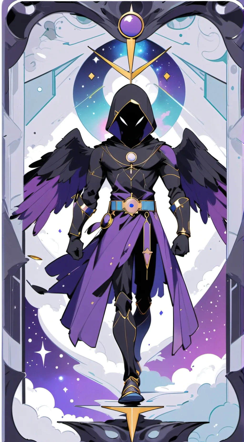 ai character: The hunter background