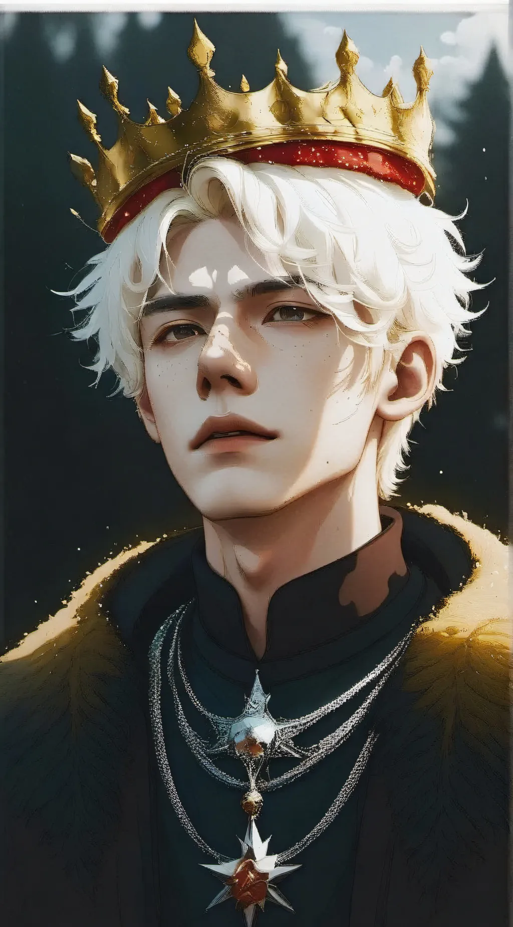 ai character: Crown Prince Louis background