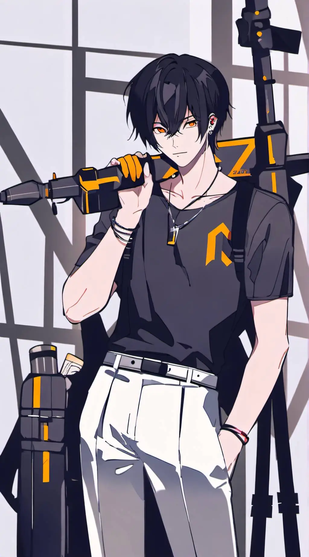 ai character: Xander  background