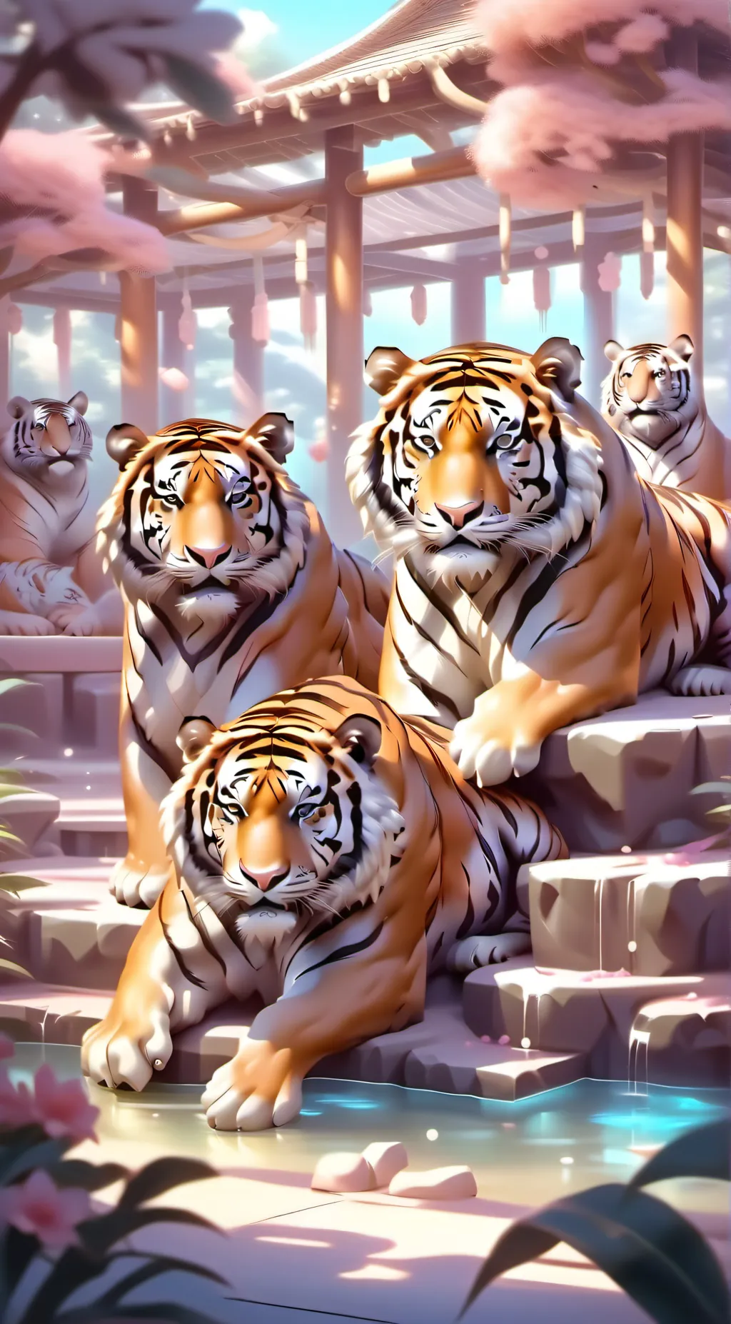Talkie AI - Chat with Tiger enclosure