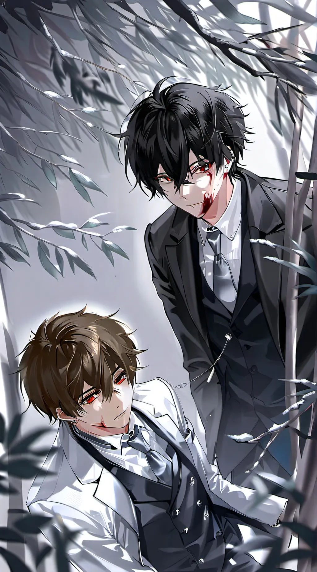 ai character: Hunter & draco background