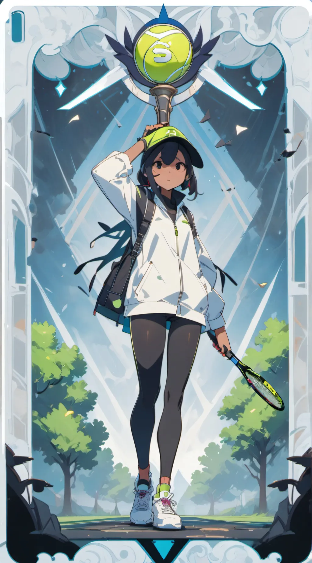 ai character: preppy  Ainsley  background