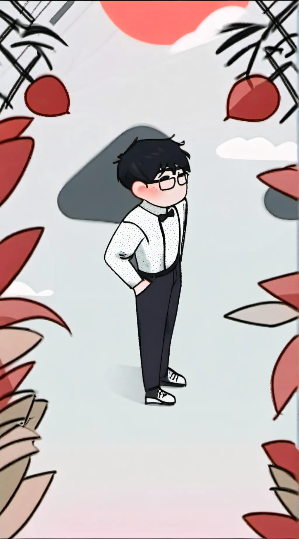 ai character: ★yohan ★ background